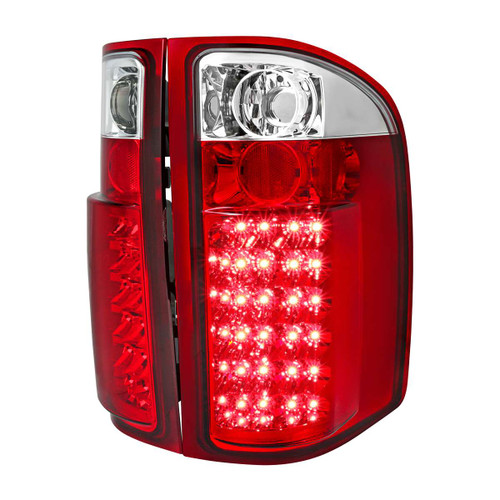 Spec-D Red LED Tail Lights | SPE LT-SIV07RLED-TM