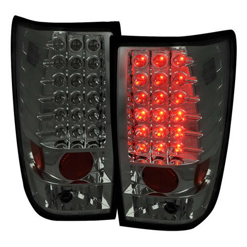 Spec-D Smoked LED Tail Lights | SPE LT-TIT04GLED-TM