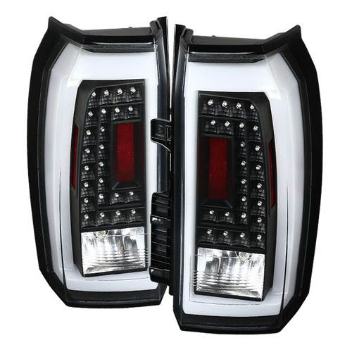 Spec-D Black LED Tail Lights | SPE LT-YUK15JMLED-TM