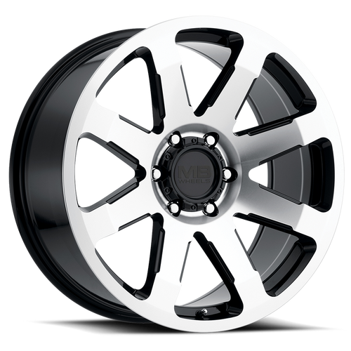 DOORBUSTER PRICING! - American Outlaw Legacy Wheel 16x8 6x139.7 Gloss Black Machined 10mm | 242-6884B
