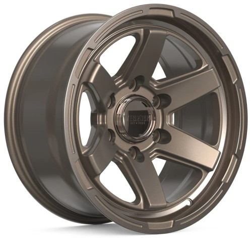 Wesrock Rg-6 Wheel 17x8.5 6x135 & 6x139.7 Bronze Machined Lip 0mm