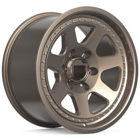 Wesrock Mt-77 Wheel 17x9 6x135 & 6x139.7 Bronze Machined Lip -18mm