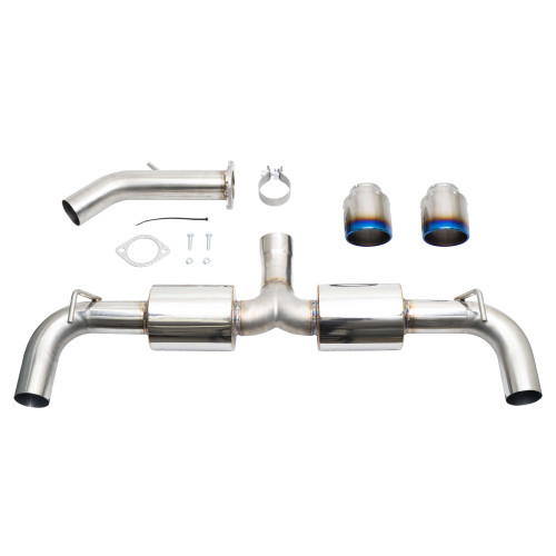Injen Injen Technology Stainless Steel Axle-Back Exhaust System w/ Burnt Titanium Tips | BKLD SES1343ABTT