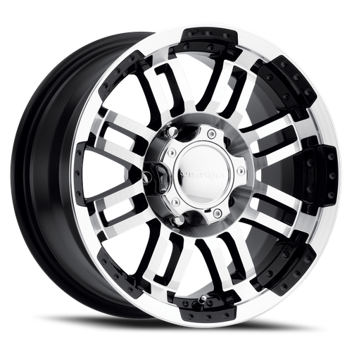 Vision Warrior 375 Wheel 20x9 5x150 Gloss Black Machined Face 35mm | 375-2950GBMF35