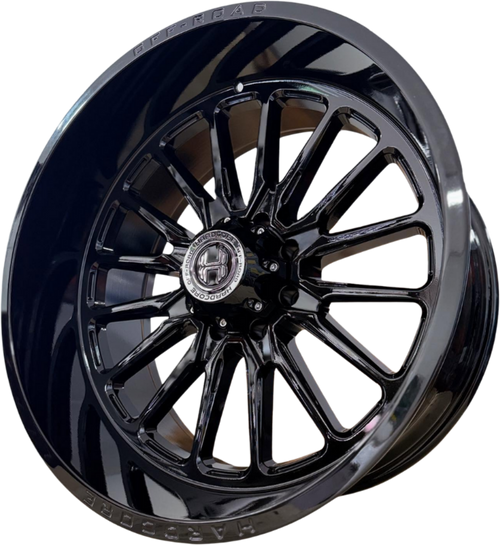 Hardcore Offroad Hc24 Wheels Rims 22x12 6x135 6x139.7 Gloss Black -44mm | HC24221261351397GB-44