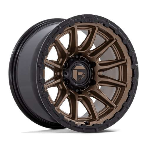 Fuel Fc866 Piston Wheels Rims 17x8.5 6x139.7 Matte Bronze W/ Gloss Black Lip 25mm | FC866ZB17856825