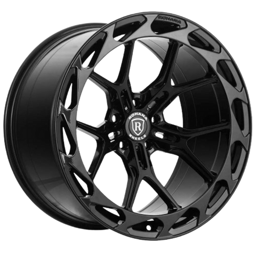 Rohana Rfx19 Wheels Rims 20x10 5x114.3 Gloss Black 22mm | RFX1920105114GB22