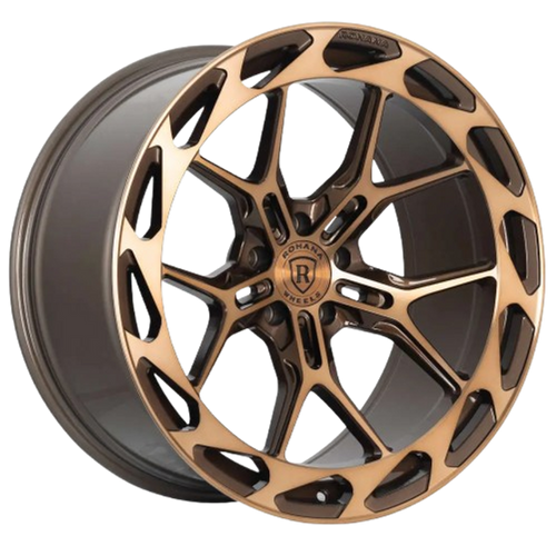 Rohana Rfx19 Wheels Rims 20x11 5x115 Machined Bronze 20mm | RFX1920115115BZ20