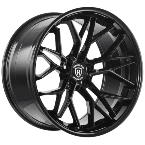 Rohana Rfc3 Wheels Rims 20x9 5x114.3 Gloss Black 22mm | RFC32095114GB22