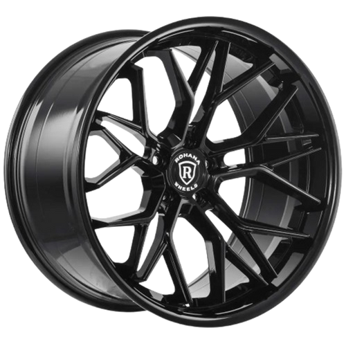 Rohana Rfc3 Wheels Rims 20x10 5x114.3 Gloss Black 22mm | RFC320105114GB22