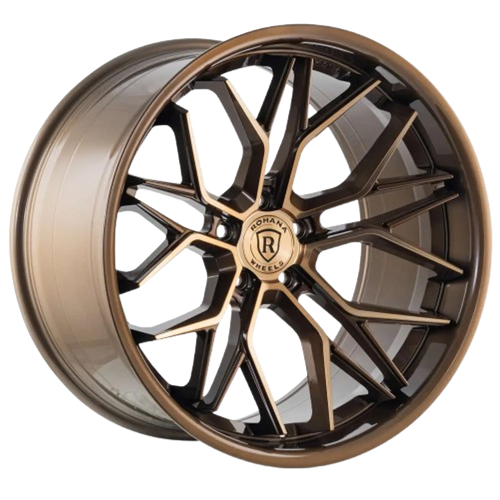 Rohana Rfc3 Wheels Rims 20x11 5x115 Machined Bronze 20mm | RFC320115115BZ20