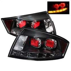 Spyder LED Tail Lights - Black | FCLH 5000422