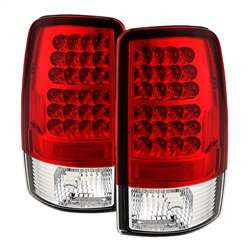 Spyder LED Tail Lights - Red Clear | FCLH 5001542