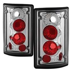 Spyder Euro Style Tail Lights - Chrome | FCLH 5002921