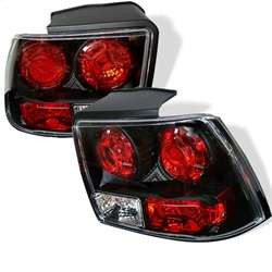 Spyder Euro Style Tail Lights - Black | FCLH 5003669