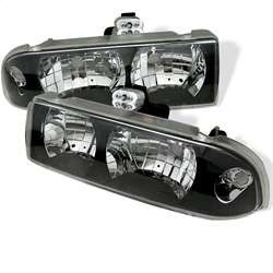 Spyder Crystal Headlights - Black | FCLH 5012425