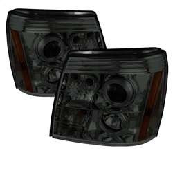 Spyder Projector Headlights - LED Halo - DRL - Smoke | FCLH 5038067