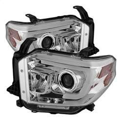 Spyder Projector Headlights - Light Bar DRL - Chrome | FCLH 5080141