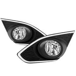Spyder OEM Fog Light W/Universal Switch- Clear | FCLH 5080288