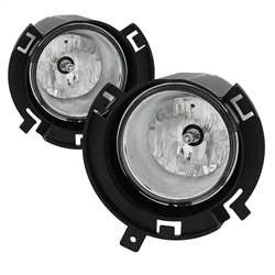 Spyder OEM Fog Light W/Universal Switch - Clear | FCLH 5080400