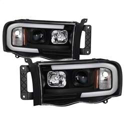 Spyder Light Bar Projector Headlights - Black | FCLH 5084606