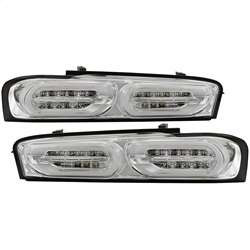 Spyder LED Tail Lights - Chrome | FCLH 5087249