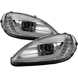 Spyder High-Power LED Module (High Beam And Low Beam) Equipped Headlights - Chrome | FCLH 5087942