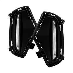 Spyder OEM Full LED Fog Lights w/Switch - Clear | FCLH 9051357