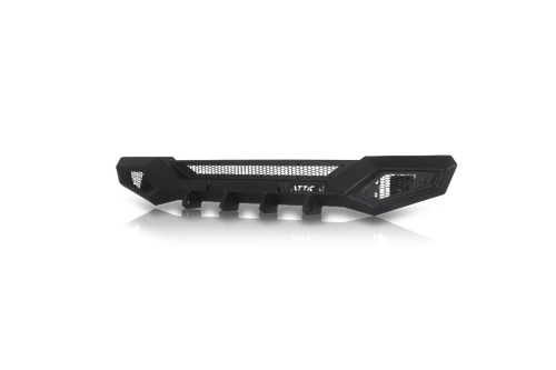 Attica 4x4 2018-2024 Jeep Wrangler JL Terra Series Rear Bumper - Black - Powder Coated - Steel | JZBD ATTJL01B111-BX