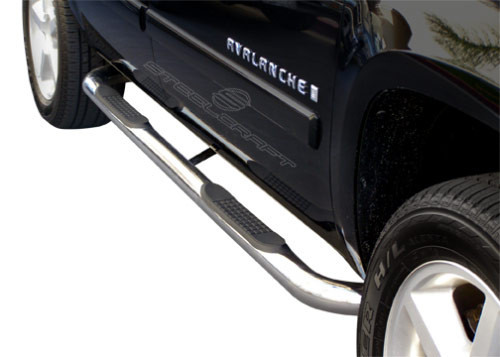 Steelcraft Automotive 3in. Round Sidebars | FDMV 202917