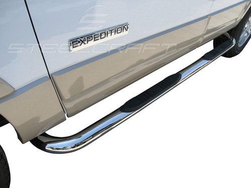 Steelcraft Automotive 3in. Round Sidebars | FDMV 213107