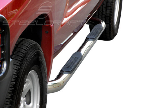 Steelcraft Automotive 3in. Round Sidebars | FDMV 220127