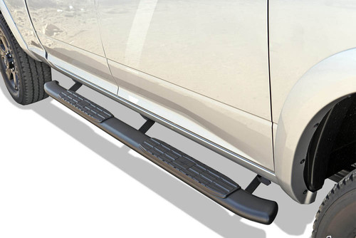 Steelcraft Automotive 4in. Oval Blackout Series Sidebars | FDMV 45-14200