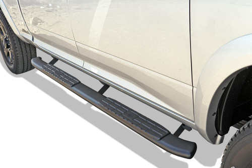 Steelcraft Automotive 4in. Oval Blackout Series Sidebars | FDMV 45-14300