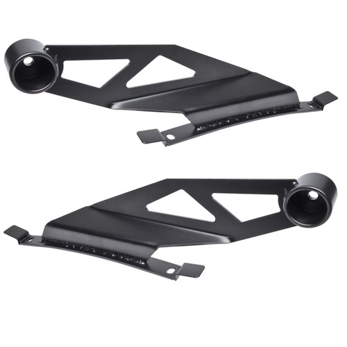 Oracle Lighting Curved 50 in. LED Light Bar Brackets, Black | FQCV 2055-504