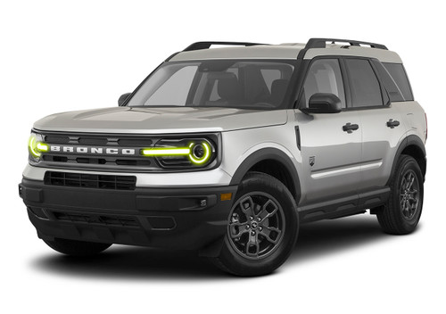 Oracle Lighting 2021 Ford Bronco Sport ColorSHIFT(tm) RGB+W DRL + Halo Upgrade | FQCV 1454-334