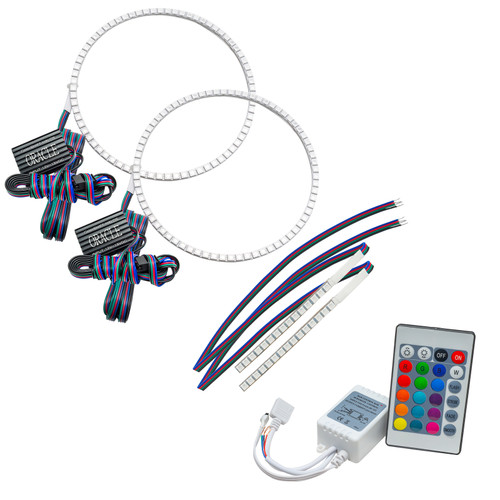 Oracle Lighting ColorSHIFT(tm) Headlight Halo Kit w/DRL Bar - Base Headlights | FQCV 1471-504