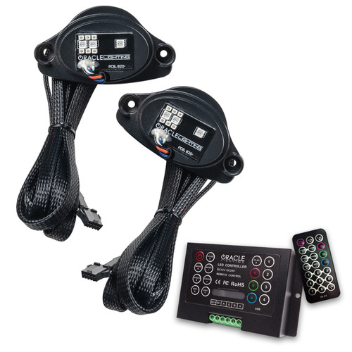 Oracle Lighting ColorSHIFT(tm) RGB+A LED Headlight DRL Upgrade | FQCV 1442-333