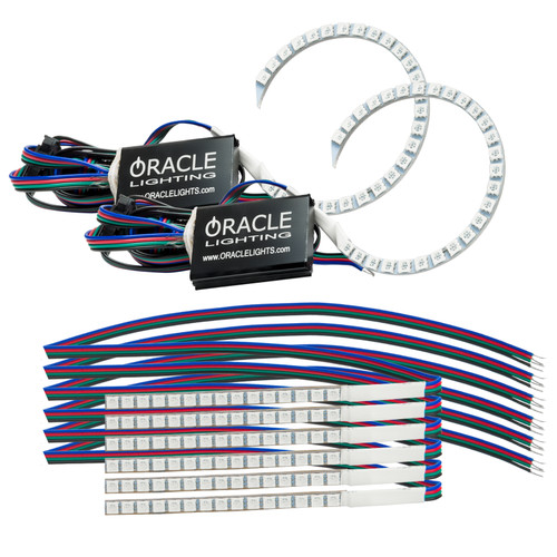 Oracle Lighting ColorSHIFT(tm) Halo Kit, w/ DRL, ColorSHIFT(tm) - No Controller | FQCV 1348-334