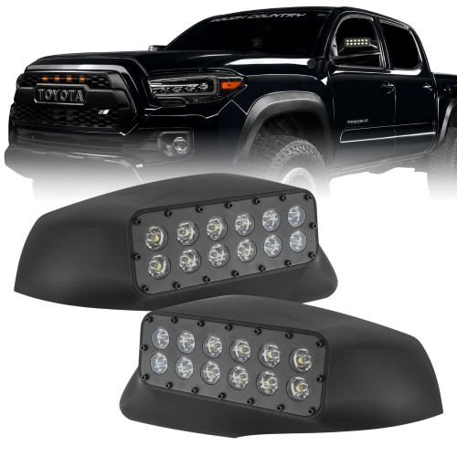 Oracle Lighting 2016-2023 Toyota Tacoma LED Off-Road Side Mirror Ditch Lights | FQCV 5919-001