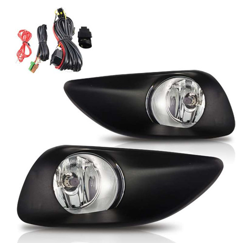 Winjet FOG LIGHTS-CLEAR | HKMR CFWJ-0074-C