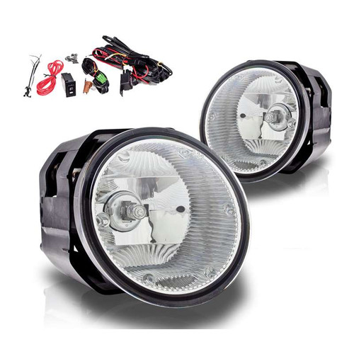 Winjet FOG LIGHTS OE/REPLACEMENT STYLE-CLEAR | HKMR CFWJ-0097-C