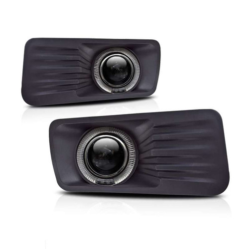 Winjet HALO PROJECTOR FOG LIGHTS-CLEAR | HKMR CFWJ-0152-C