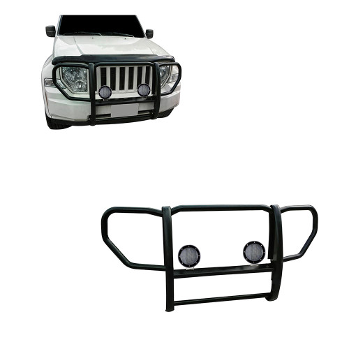 Black Horse Off Road Grille Guard Kit | GDRD 17A086400A-PLFB
