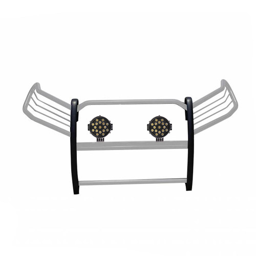 Black Horse Off Road Grille Guard Kit | GDRD 17A093904MSS-PLB