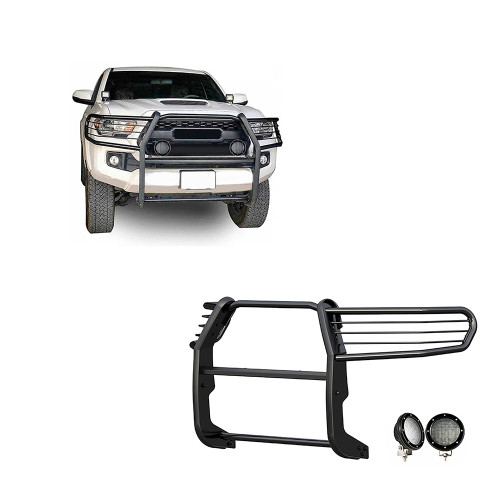 Black Horse Off Road Grille Guard Kit | GDRD 17A096402MA-PLFB
