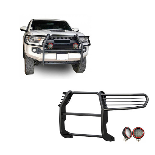 Black Horse Off Road Grille Guard Kit | GDRD 17A096402MA-PLFR