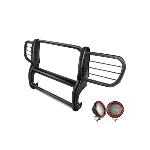 Black Horse Off Road Grille Guard Kit | GDRD 17EH26MA-PLFR