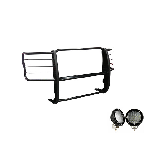 Black Horse Off Road Grille Guard Kit | GDRD 17FB28MA-PLFB