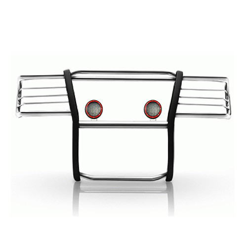 Black Horse Off Road Grille Guard Kit | GDRD 17GT23MSS-PLFR